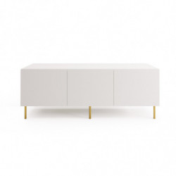 Mueble TV Sezer-L3015 roble blanco Practica Hogar
