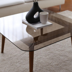 Mesa de centro Smart bronce Practica Hogar