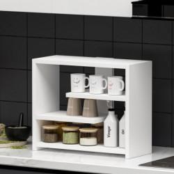 Estante de pared Gupse Blanco Practica Hogar