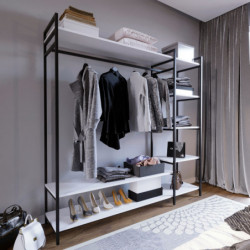 Armario Trendy L615 blanco Practica Hogar