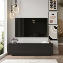 Mueble TV FN1-LB negro Practica Hogar
