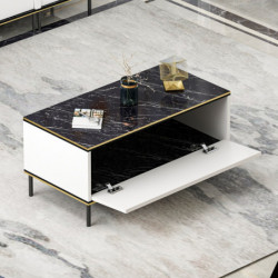 Mesa de centro imaj Blanco Practica Hogar