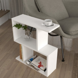 Mesa auxiliar Karinus blanco Practica Hogar