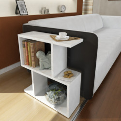 Mesa auxiliar Karinus blanco Practica Hogar
