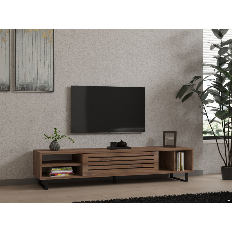 Mueble TV Safir pino atlántico Practica Hogar Mueble TV Safir pino atlántico Practica Hogar