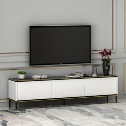 Mueble TV imaj Blanco Practica Hogar