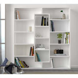 Librería Ample blanco Practica Hogar