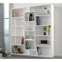 Librería Ample blanco Practica Hogar