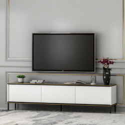 Mueble TV imaj Blanco Practica Hogar