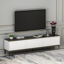 Mueble TV imaj Blanco Practica Hogar