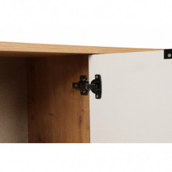 Aparador Clara Console roble blanco Practica Hogar