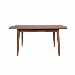 Mesa de comedor extensible Retro 1191 nogal Practica Hogar
