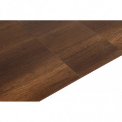 Mesa de comedor extensible Retro 1191 nogal Practica Hogar