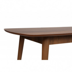 Mesa de comedor extensible Retro 1191 nogal Practica Hogar