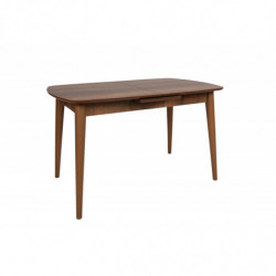 Mesa de comedor extensible Retro 1191 nogal Practica Hogar