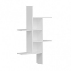 Estante de pared Madakaskar Blanco Practica Hogar