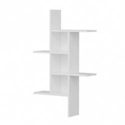 Estante de pared Madakaskar Blanco Practica Hogar
