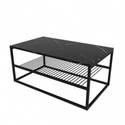 Mesa de centro Asude negro Practica Hogar