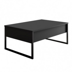 Mesa de centro Luxe antracita negro Practica Hogar
