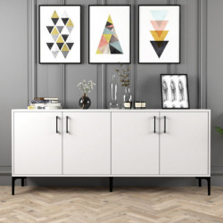 Aparador Kiev blanco Practica Hogar
