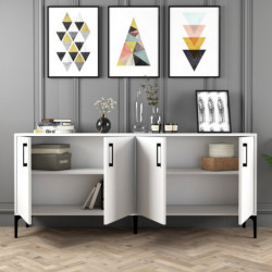 Aparador Kiev blanco Practica Hogar