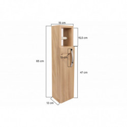 Mueble de baño Star roble Practica Hogar