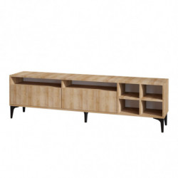 Mueble TV Eva roble Practica Hogar