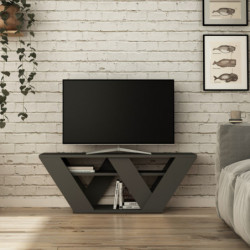 Mueble TV Pipralla antracita Practica Hogar