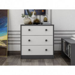 Consola Life Antracita Blanco Practica Hogar