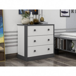 Consola Life Antracita Blanco Practica Hogar