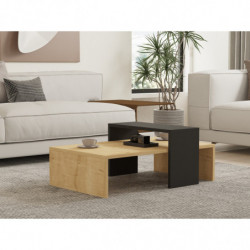 Mesa de centro Glow antracita zafiro Practica Hogar