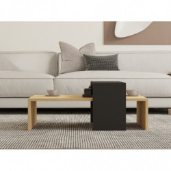 Mesa de centro Glow antracita zafiro Practica Hogar