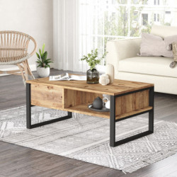 Mesa de centro ML34-A pino atlántico Practica Hogar