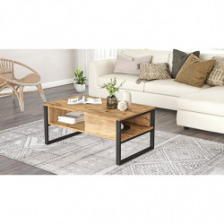 Mesa de centro ML34-A pino atlántico Practica Hogar