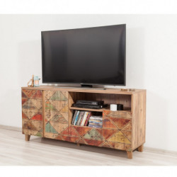Mueble TV Marina Mila-756 pino atlántico Practica Hogar