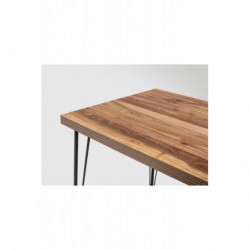 Mesa comedor Blenddy 001 roble negro Practica Hogar