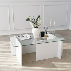 Mesa de centro Escape blanco Practica Hogar