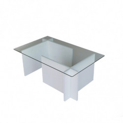 Mesa de centro Escape blanco Practica Hogar