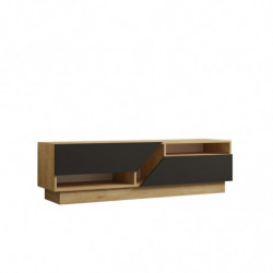 Mueble TV Yaprak antracita zafiro Practica Hogar