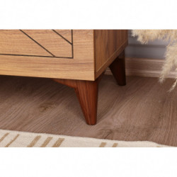 Mueble TV Roza pino Practica Hogar