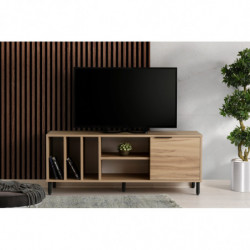 Mueble TV Bodegas roble Practica Hogar
