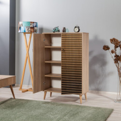 Mueble auxiliar MultiBox 220 sonoma roble Practica Hogar