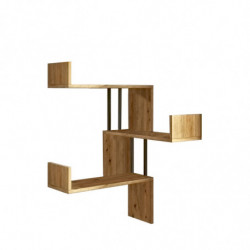 Estante de pared VG17-A pino atlántico Practica Hogar