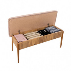 Set mesa comedor extensible y sillas (5 piezas) Vina pino atlántico Practica Hogar