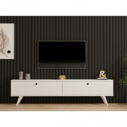 Mueble TV Paris blanco Practica Hogar