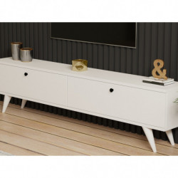 Mueble TV Paris blanco Practica Hogar