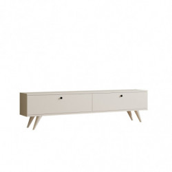Mueble TV Paris blanco Practica Hogar