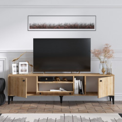Mueble TV Penny roble Practica Hogar