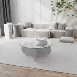Mesa de centro Bubble blanco Practica Hogar