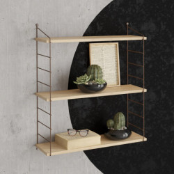Estante de pared Armoni 3 roble Practica Hogar